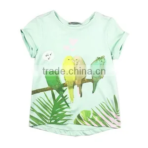 2016 Made in China Printed T-shirts for Kids thumbnail-2