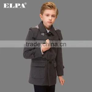 Boys High Quality Colorful Handsome Wool Coat thumbnail-3