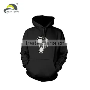 New Style Design Your Own Logo Printed Cheap Custom Hoodies Men thumbnail-4