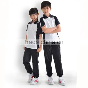 Custom Latest Design OEM Logo American Style Sport Clothes Elementary School Uniforms thumbnail-3