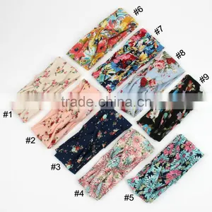 Fashion Women's Printed Headbands,Cotton Headbands thumbnail-5