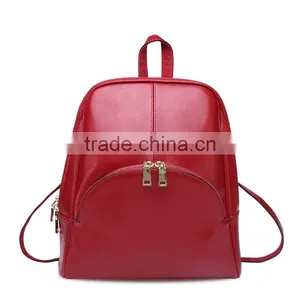 2016 Newest Desing Factory Ladies Backpack Keather Bag thumbnail-4