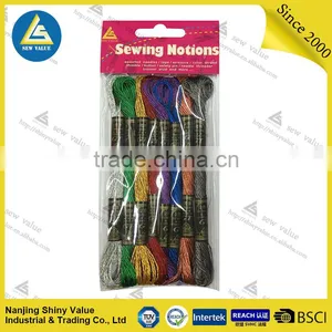 100% Cotton Embroidery Sewing Thread / Metalic Thread Manufacturer thumbnail-1