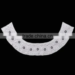 100% Cotton Embroidered Lace Collar thumbnail-1