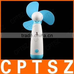 Portable Handheld Mini Fan Super Mute Battery Operated for Cooling thumbnail-2
