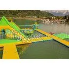 Residential Lake River Floating Inflatable Water Park Double Stitch With Durable Vinyl thumbnail-1