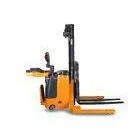Warehouse Equipment Full Electric Lift Stacker With Adjustable Fork thumbnail-1