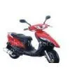 QP125T-9K 124.65cc Red Electric Scooter thumbnail-1