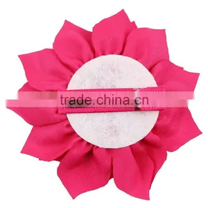 The New Hot Hair Multilayer Diamond Corner Playhouse Lotus Leaf Flower Hairpin 13 Color Optional thumbnail-5