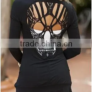 Walson New Fashion Women Lady Long Sleeve Shirt Casual Blouse Loose Cotton Tops T Shirt thumbnail-2