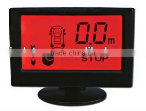 Three Colours LCD Display Parking System Car Radar Detector thumbnail-2