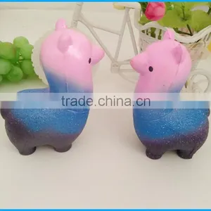 High Quality Super Soft Slow Rising Toys PU Squishy Alpaca for Kids thumbnail-2