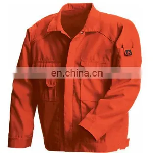 Supply OEM Workwear 100%cotton Safety Flame Resistant Working Garments thumbnail-4