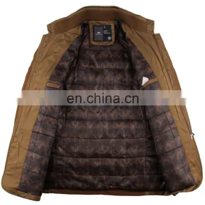 Latest Vogue Mens Thick Padded Stylish Cotton Military Parka Coat thumbnail-2