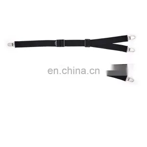 2017 Yiwu Longkang Wholesale Fashion Metal Button Stretching Shirt Stays Adjustable Size Suspender Most Protective Garter Belts thumbnail-4