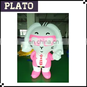 Giant Inflatable Stand Rabit Balloon for Sale thumbnail-1