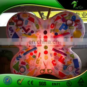 Inflatable Flying Butterfly Shape Inflatable Animal Backpack Balloon Inflatable Insect Led Lighting Decoration thumbnail-3