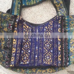 Indian Kantha Work Banjara Tote Bag#bambuse#gypsy#bohofashion#indiantextiles#indianfabric thumbnail-1