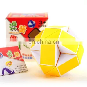 Snake Speed Cube Puzzle Fidget Cube Toy Twisty Puzzle Twist Magic Ruler Cube Christmas Gifts thumbnail-2