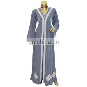 INDIAN FANCY KAFTAN ABAYA FOR WOMEN thumbnail-2