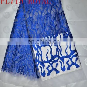 2015 New Arrival High Quality African Cord Lace Fabric(FL715)high Quality/best Price/in Stock/popular/fashion/prompt Delivery thumbnail-6
