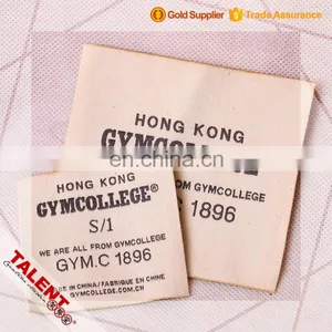 Private Custom Cotton Yarn Garment Woven Label thumbnail-1