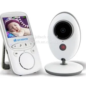 2.4Ghz Wireless 2.4inch Electronica Wireless Baby Monitor French/Spanish/Italian/German/Turkish/Portuguese thumbnail-1