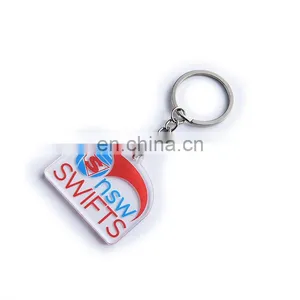 Custom Printed Transparent Acrylic Keychain, Plastic Keychain thumbnail-1