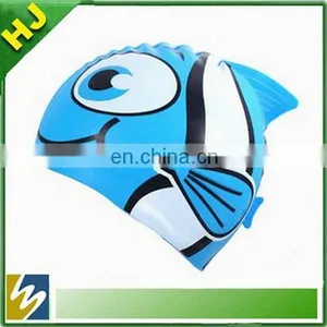 Custom Printing Bulk Sale Swim Cap Silicone thumbnail-6