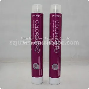Aluminum Collapsible Hair Color Cream Tube thumbnail-1