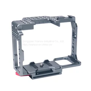 WARAXE CAMERA QUICK RELEASE CAGE FOR SONY A7 & A7S & A7R & A7R II & A7S II (GREY) 2720 thumbnail-3