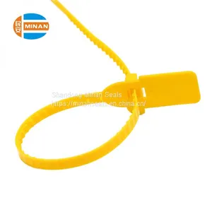 MA - PS 6008 One Time Use Tamper Proof Adjustable Length Pull Tight Plastic Security Seal thumbnail-1