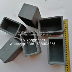 China 1650C RSiC Crucibles Saggers (Recrystallized SiC Ceramic Crucible) RSiC Crucible Factory, ReSIC Crucibles, ReSiC Sagger Box thumbnail-2