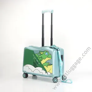 Carton Pattern Printed Kids Luggage Set Children Kids Luggage Suitcase Travel Luggage Bags for Kids thumbnail-2