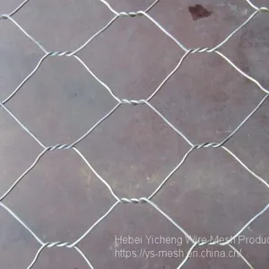 PVC Coated Hexagonal Gabion Mesh Woven Gabion Stone Cage thumbnail-1