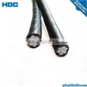 0.6/1KV Aluminum AAC PVC Abc Cable Overhead 2*16mm2 ABC Cable thumbnail-2