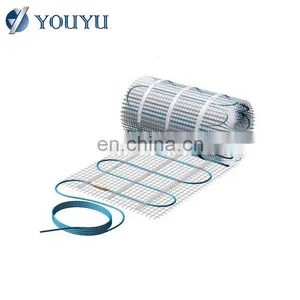 Radiant Underfloor Under Tile Double-Core Foil Electric Heating Mat With Touch Thermoatat For Laminate thumbnail-2