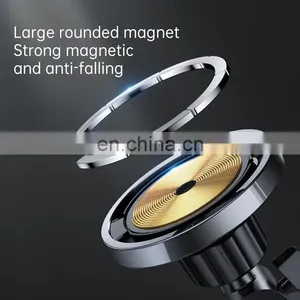 Joyroom Air Vent Mount 15W Phone Magnetic Car Wireless Charger For Car Magsafe Holder For Iphone 12 thumbnail-5