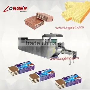 Wafer Biscuit Production Line|Crisp Biscuit Making Machine|Waffle Biscuit Product Processing Machine|Biscuit Making Machines thumbnail-1