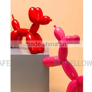 Fiberglass Dog Mannequin,animal Pink Mannequin Balloon Dog Manikin Dog KEVIN2-PK thumbnail-6