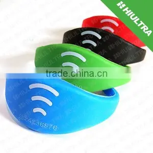 Hot Sale Waterproof Waterproof RFID Wristband thumbnail-1