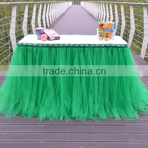Wedding Party Birthday Supply Dessert Station Gauze Decoration Green SD103 thumbnail-2