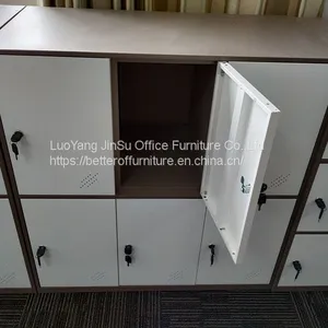Durable Staff Clothes Cabinet 6 Door Steel Storage Locker thumbnail-1