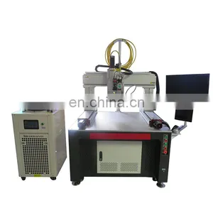 Four Axis CNC Welder Soldering Jointing Equipment Fiber Laser Welding Machine With Swing Wobble Head 1000W 1500W thumbnail-1