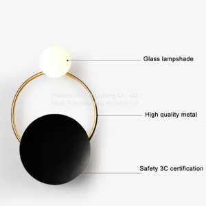 Modern Minimalist Wall Lamps Wam/Cold /3 Colors Lighting For Living Room Bedroom Bedside LED Sconce Aisle Lighting Wall Light thumbnail-5