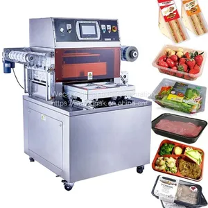 Modified Atmosphere Tray Sealer Map Packaging Machine Price for Sale Price Wecanpak China Factory thumbnail-1