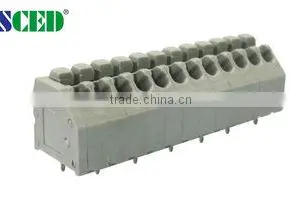 Termin Block Pitch 3.50mm PCB Spring Terminal Block 300V 5A 28P Screwless Terminal Blocks thumbnail-1