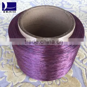 Dope Dyed Yarn of FDY Polyester Textured Yarn for Use With Weaving thumbnail-1