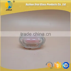 Flower Shape Small Glass Candle Jar thumbnail-3