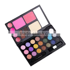 Multi-color Blusher/rouge/blush Powder Makeup Palete Including Eyeshadow,lip Gloss Adnd Blesher thumbnail-1